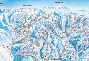 Mapa de nieve de la estaci�n Avoriaz