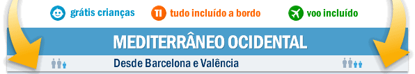 Cruzeiros Mediterrâneo Ocidental!