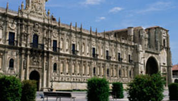 foto del parador de Le�n
