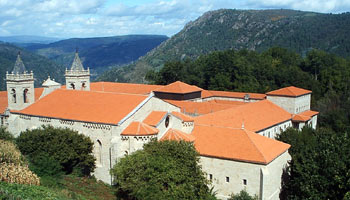 foto del parador de Santo Estevo