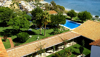 foto del parador de Nerja