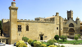 foto del parador de Olite