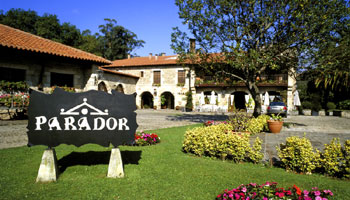 foto del parador de Santillana