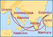 Itinerario Mediterraneo II - Carnival