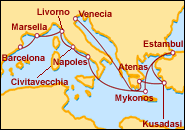 Itinerario Gran Mediterr�neo II - Princess