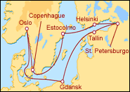 Itinerario Escandinavia y Rusia - Princess