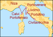 Itinerario Costa Esmeralda  - Seabourn