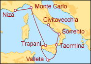 Itinerario Tapiz Mediterraneo  - Seabourn