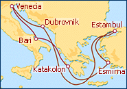 Itinerario Panoramas de Oriente - Costa Cruceros
