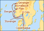 Itinerario La Tierra de los Vikingos I - Costa Cruceros