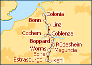 Itinerario Gran Crucero por el Rhin y el Mosela I - Politours River Cruises