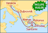 Itinerario Rondo Veneciano II - Pullmantur