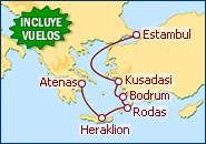 Itinerario Islas Griegas y Turqu�a I - Pullmantur