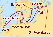 Itinerario Capitales del B�ltico I - Norwegian Cruise Line