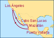 Itinerario Rivera Mexicana  - Crystal Cruises