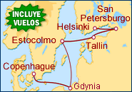 Itinerario Capitales B�lticas I - Pullmantur