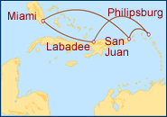Itinerario Caribe Este Liberty of the Seas - Royal Caribbean