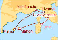 Itinerario Renacimiento Mediterr�neo II - Thomson Cruises