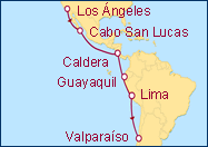 Itinerario Sudam�rica - Crystal Cruises