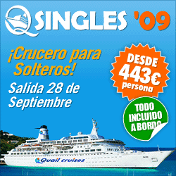 Crucero Solteros a bordo del Pacific