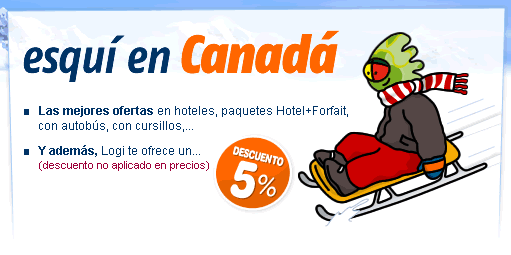 Esqui Canadá: Garantiza tu plaza de esqui por solo 50 euros