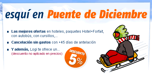 Garantiza tu plaza de esqui por solo 50 euros