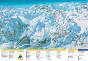 Mapa estacion esqu� Piau Engaly