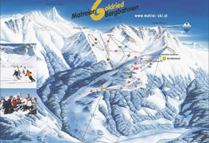 Mapa estacion esqu� Matrei 