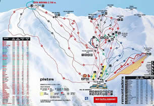 Mapa estaci�n esqu� Bo� Ta�ll