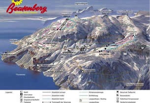 Karte Skistation Beatenberg 