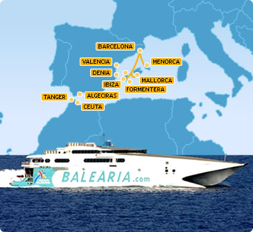 MAPA BALEARIA